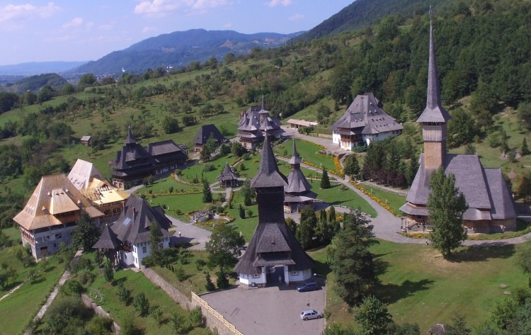 Barsana Monastery, Maramures, Transylvania